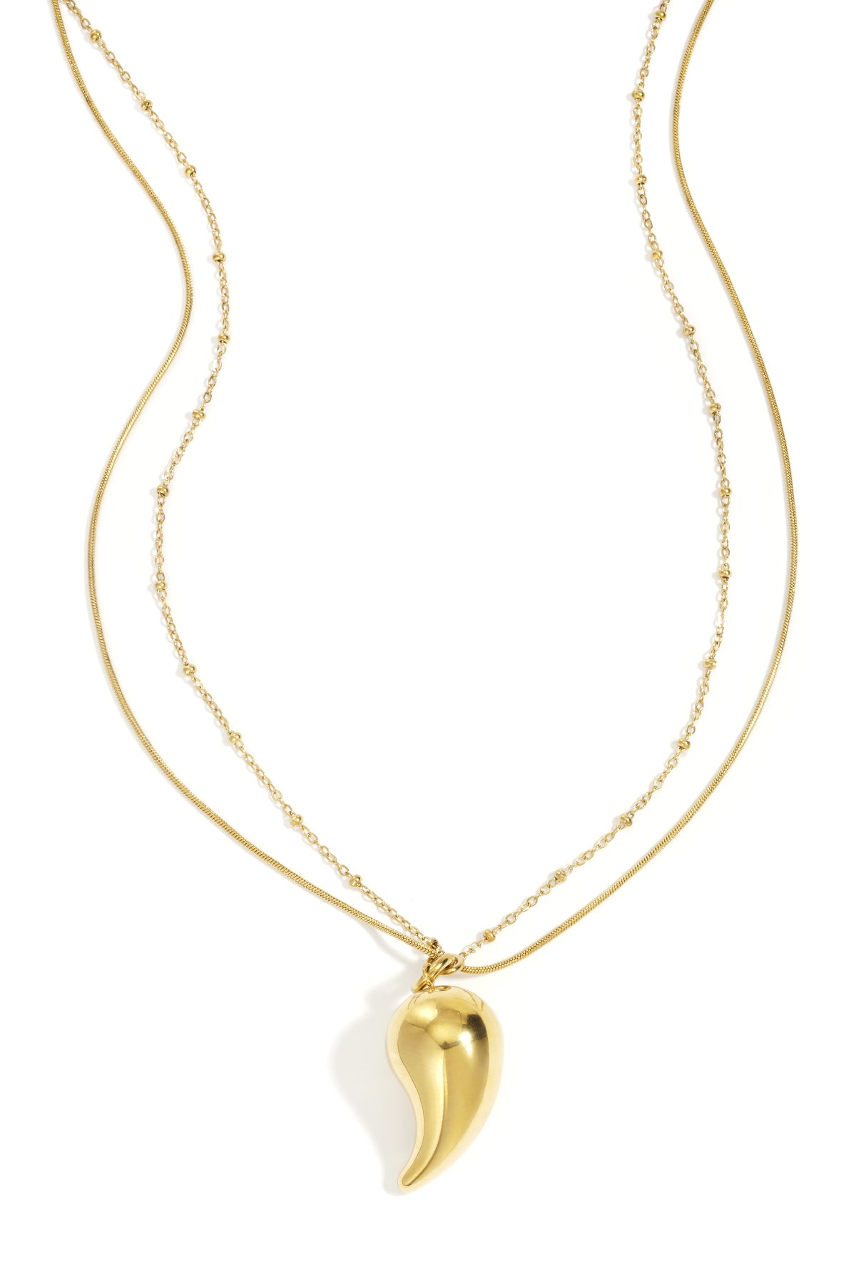 Hangerkettingen Droplet Casual Daily Simple Series Damessieraden