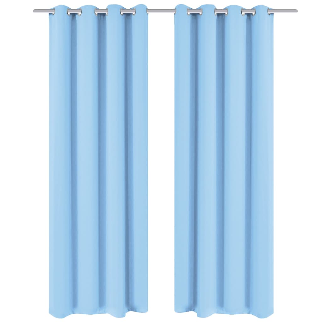 Gordijn Met Metalen Ringen Verduisterend 270X245