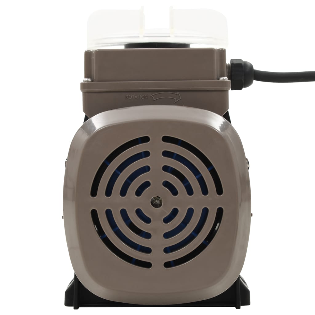 Zwembadpomp Met Timer 0,25 Pk 8000 L/U Zwart