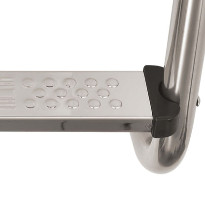 Zwembadladder Met 3 Sporten 120 Cm Roestvrij Staal 304