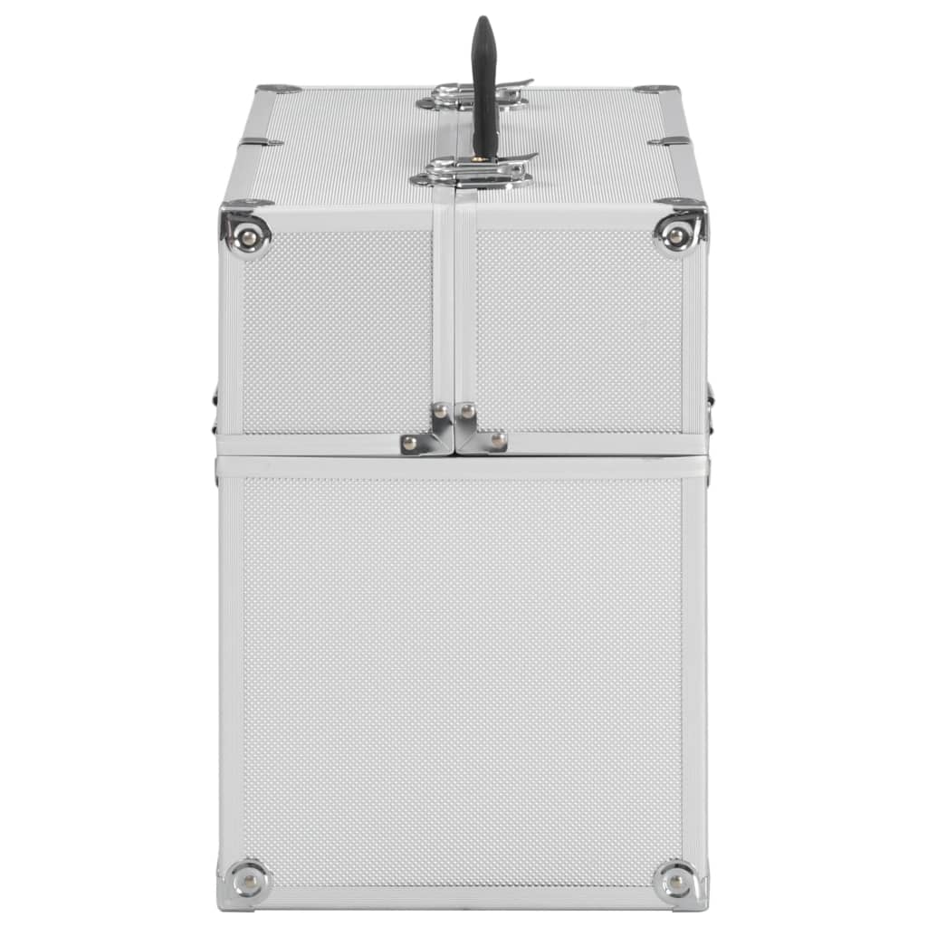 Make-Up Koffer 38X23X34 Cm Aluminium Kleurig