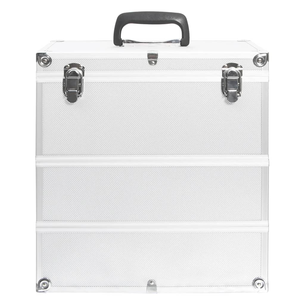 Make-Up Koffer 37X24X40 Cm Aluminium Kleurig