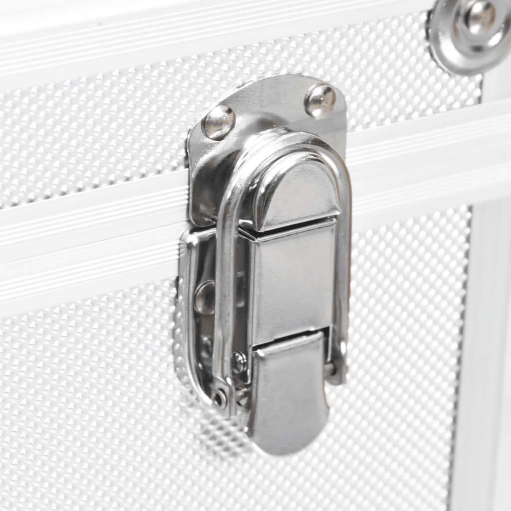 Make-Up Koffer 37X24X40 Cm Aluminium Kleurig