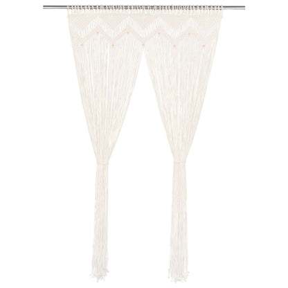 Gordijn Macramé 140X240 Cm Katoen