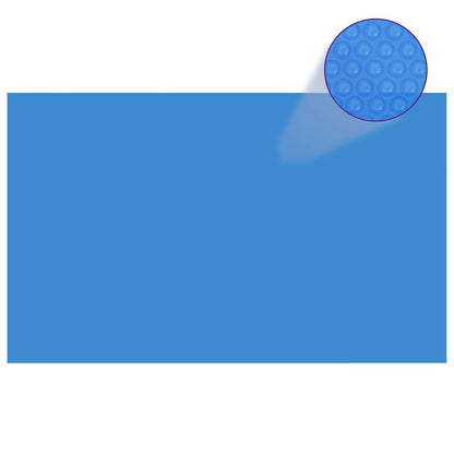 Zwembadfolie Drijvend Zonne-Energie Rechthoekig Pe 6 X 4 M