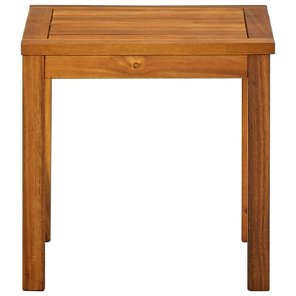 Ligbed Met Tafel Massief Acaciahout En Textileen