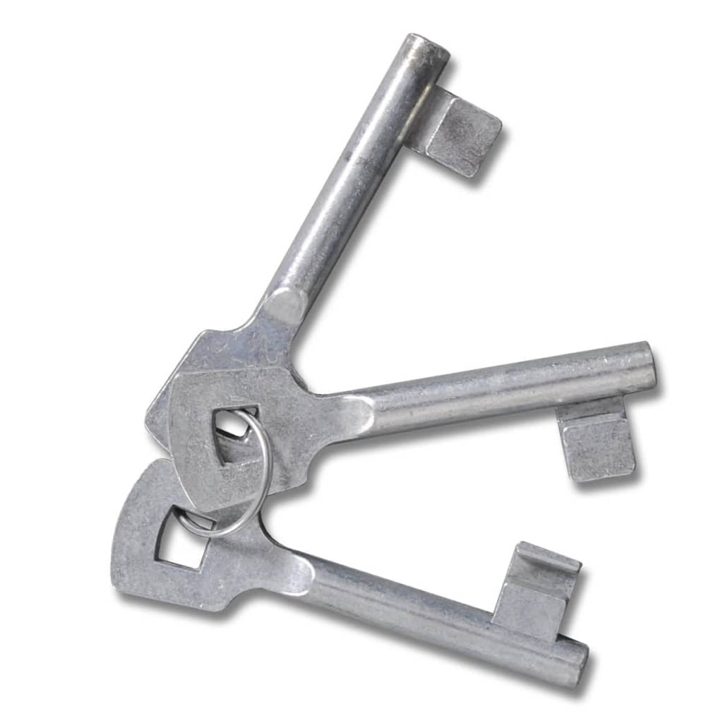 Poort Dubbele Deur Gepoedercoat Staal