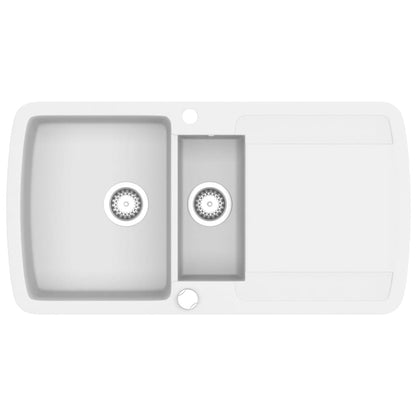 Gootsteen Dubbele Bakken Graniet