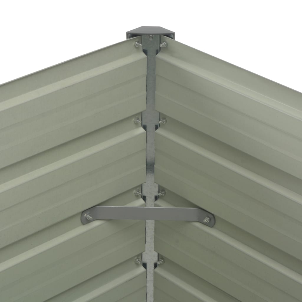 Plantenbak Verhoogd 100X100X77Cm Gegalvaniseerd Staal