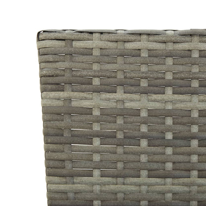 Tuinbank Met Kussens 176 Cm Poly Rattan