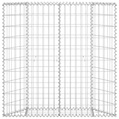 Gabion Plantenbak Trapezium Gegalvaniseerd Staal