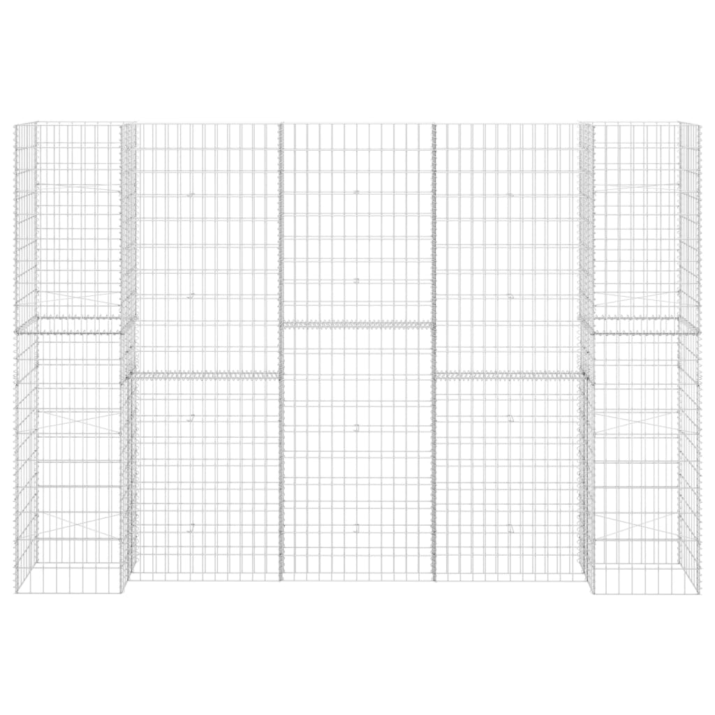 Gabion Plantenbak H-Vormig Staaldraad