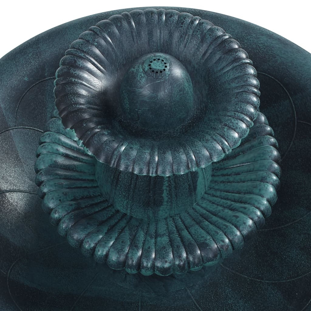 Vogelbadje Met Fontein 50X91 Cm Kunststof