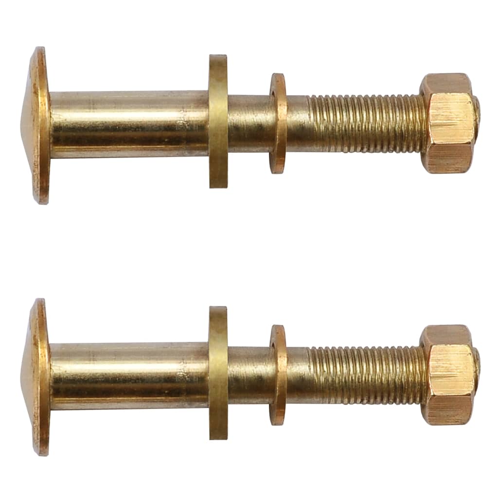 Reservewieltjes Voor Ligbed 2 St Massief Teakhout