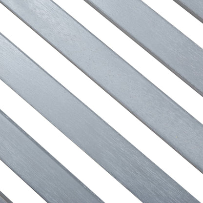 Tuinbank 2-Zits 120 Cm Massief Eucalyptushout Grijs