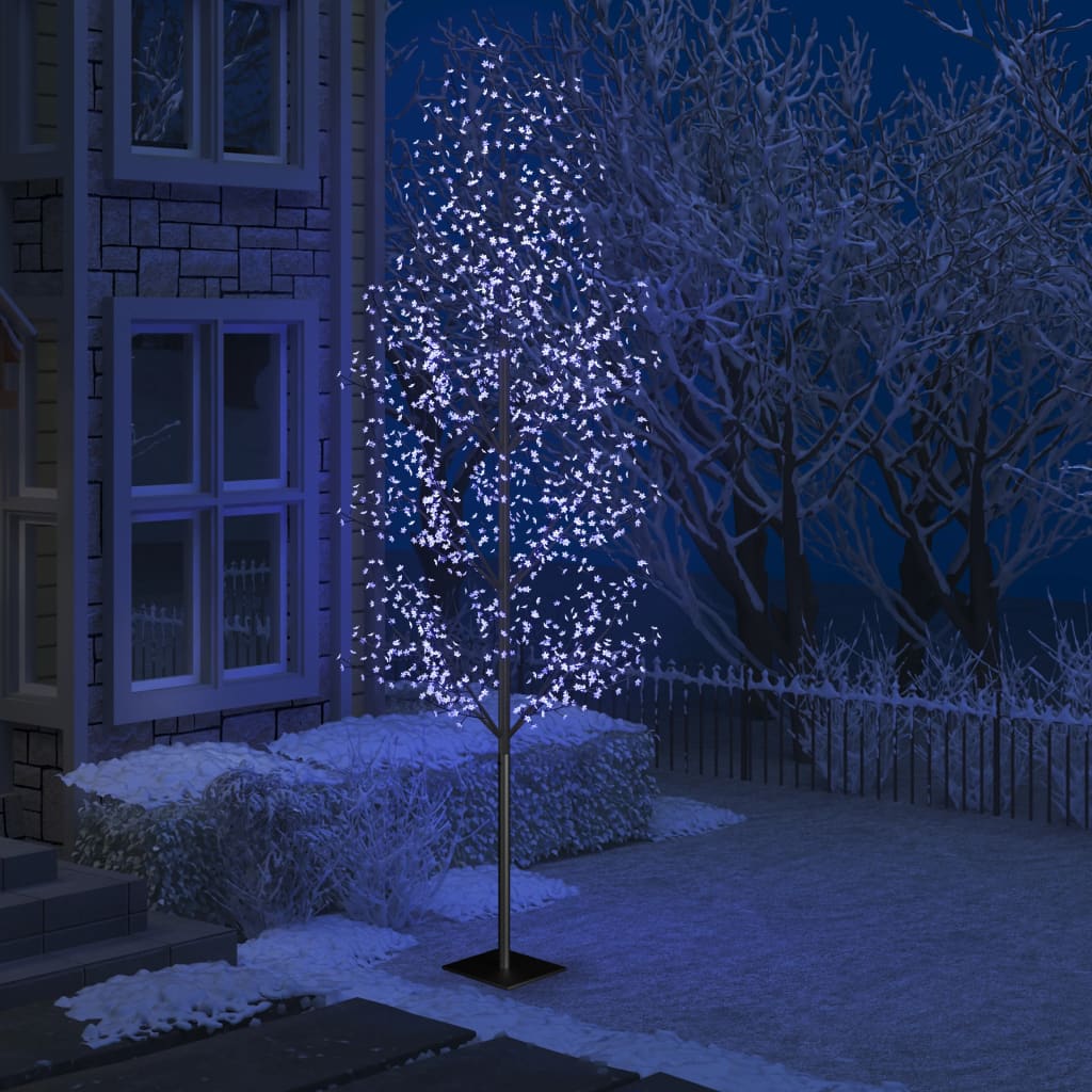 Kerstboom 2000 Led's Licht Kersenbloesem Blauw