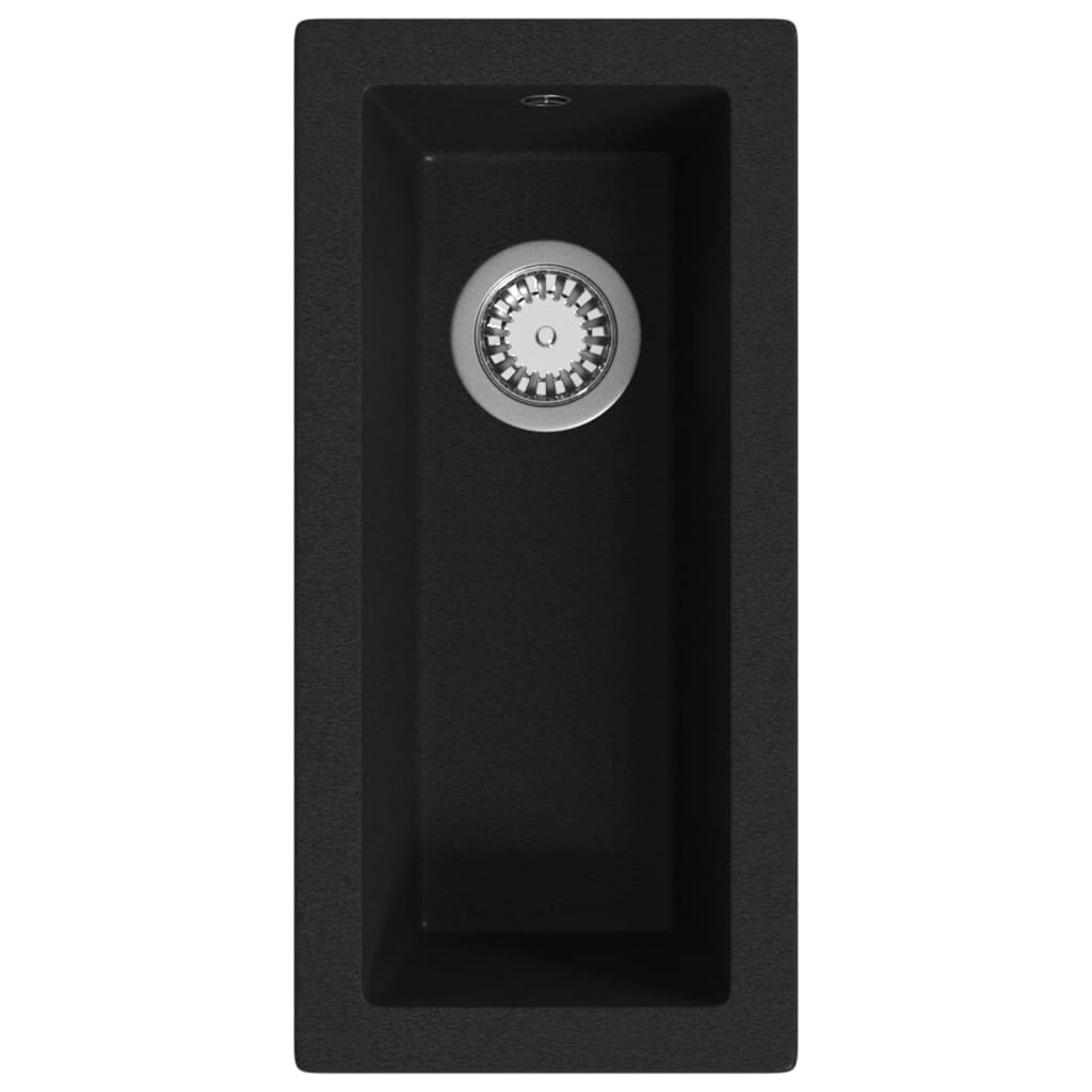 Gootsteen Met Overloopgat Graniet