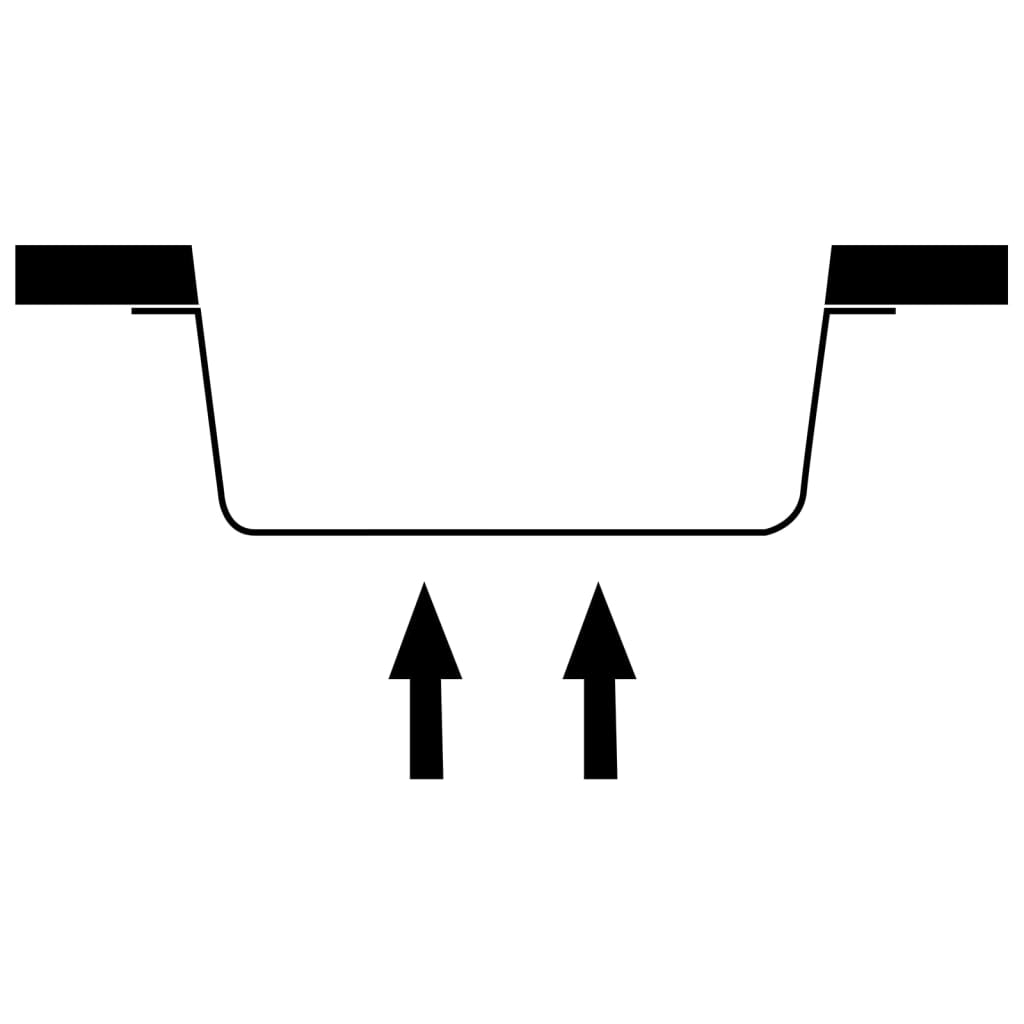 Gootsteen Met Overloopgat Graniet