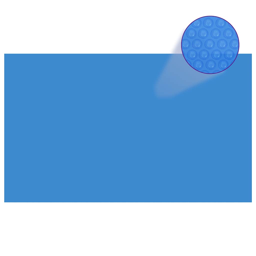 Zwembadfolie Drijvend Zonne-Energie Rechthoekig Pe 6 X 4 M