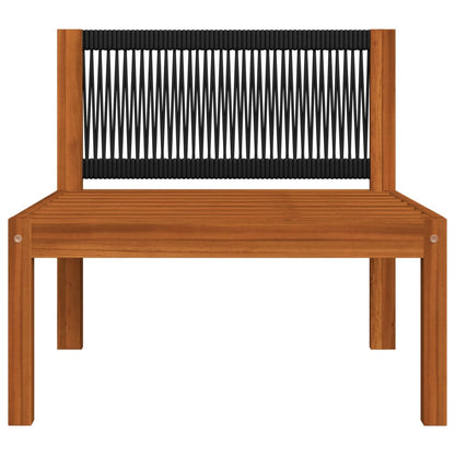 Tuinbank 3-Zits Met Kussens Massief Acaciahout