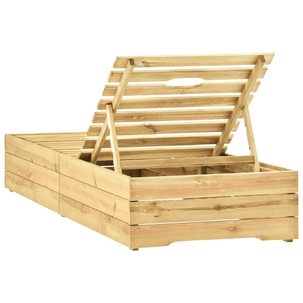 Ligbed Groen Geïmpregneerd Grenenhout