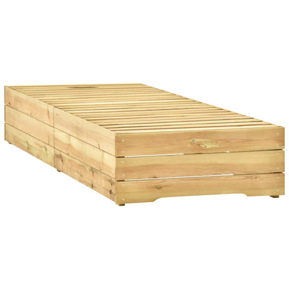 Ligbed Groen Geïmpregneerd Grenenhout