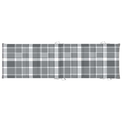 Ligbed Met Kussen Massief Acaciahout