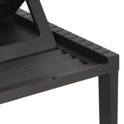 Ligbed Met Kussen Kunststof Kleurig