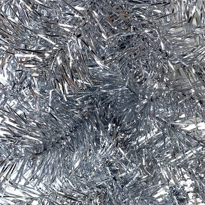 Kerstslinger Met Led-Lampjes Kleurig Zilver