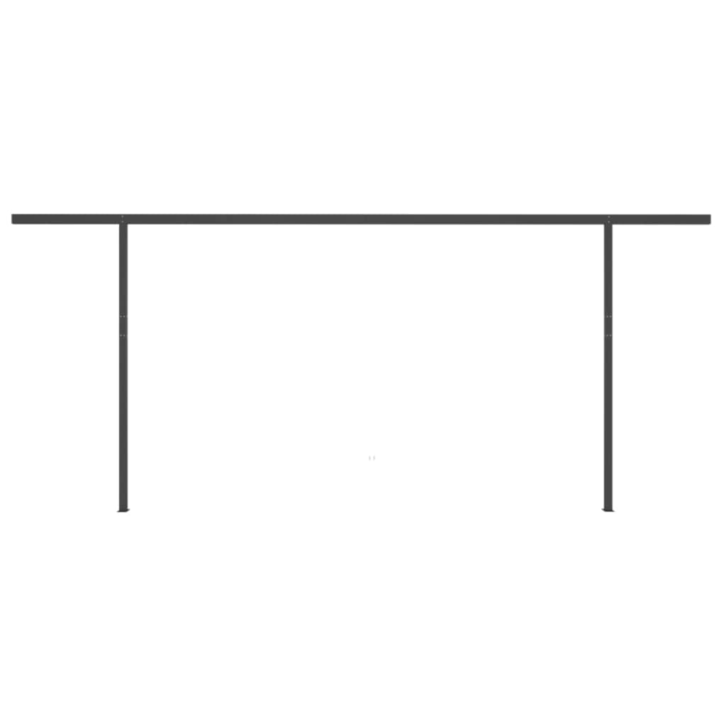 Luifel Handmatig Uittrekbaar Met Palen