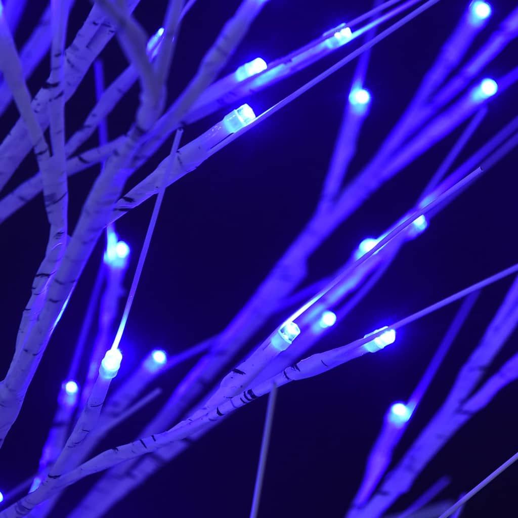 Kerstboom Wilg Met 200 E Led's Binnen En Buiten 2,2 M Blauw