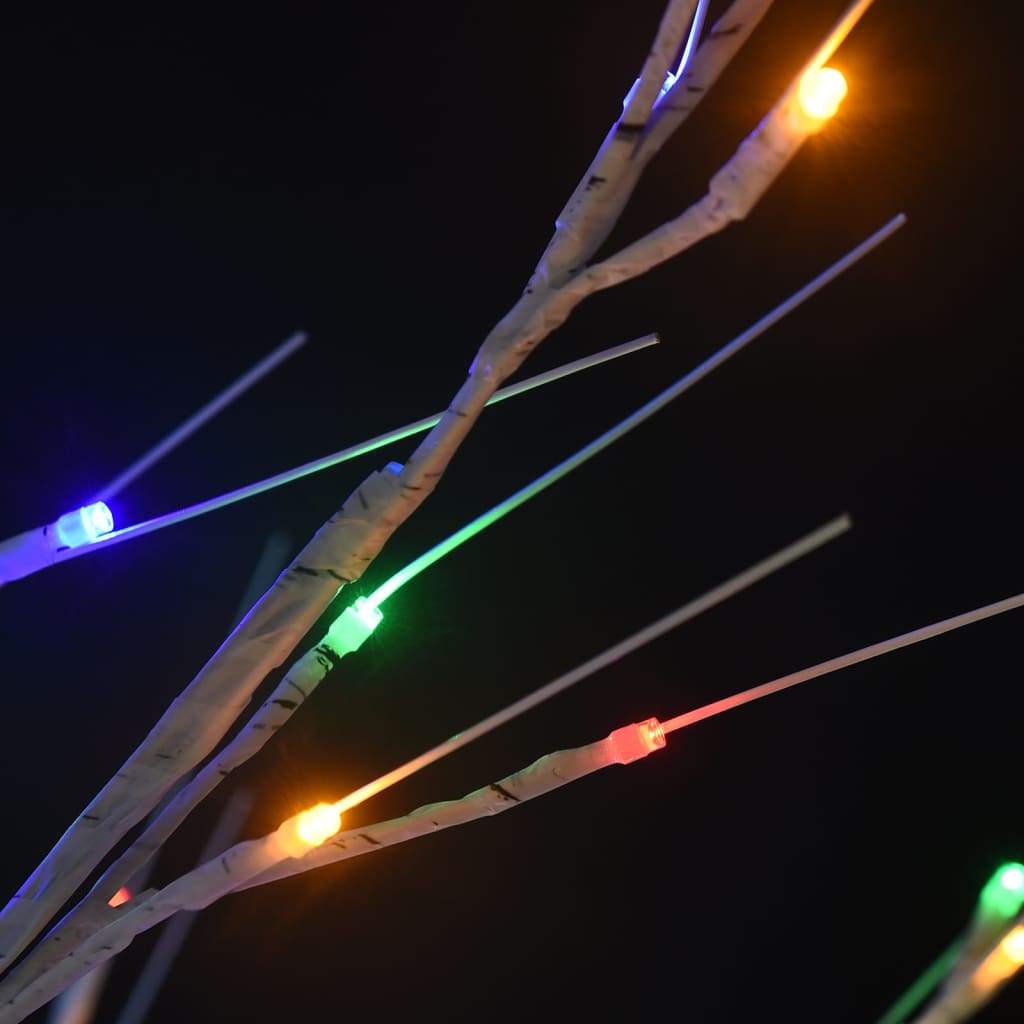 Kerstboom Wilg 200 Meerkleurige Led's Binnen En Buiten 2,2 M Multikleur