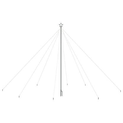 Led-Kerstboom Binnen Buiten 800 Leds 5 M Kleurrijk