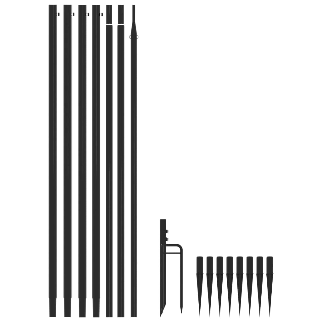 Led-Kerstboom Binnen Buiten 1300 Leds Koud Wit 8 M Koudwit