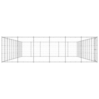 Hondenkennel 79,86 M² Gegalvaniseerd Staal