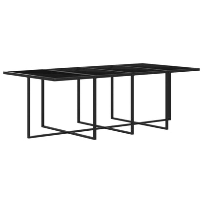 9-Delige Tuinset Met Kussens Poly Rattan Grijs