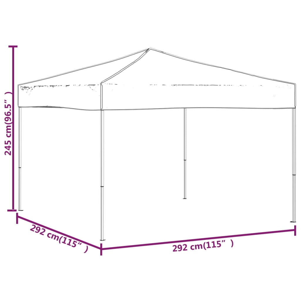 Partytent Inklapbaar