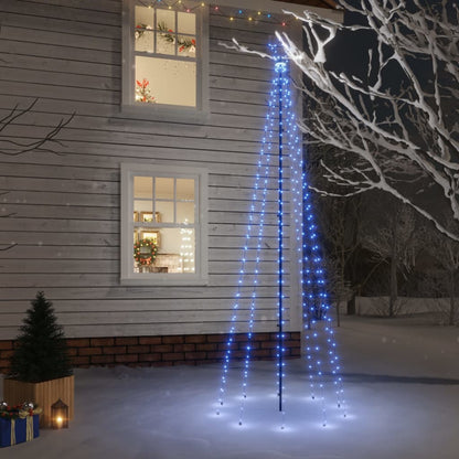 Kerstboom Met Grondpin 1134 Led's 800 Cm Blauw