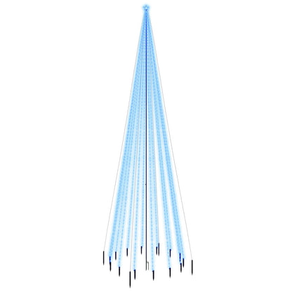 Kerstboom Met Grondpin 1134 Led's 800 Cm Blauw