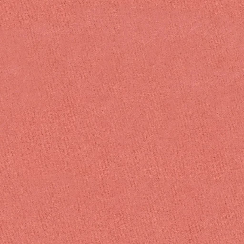 Eetkamerstoelen 2 St Fluweel Roze