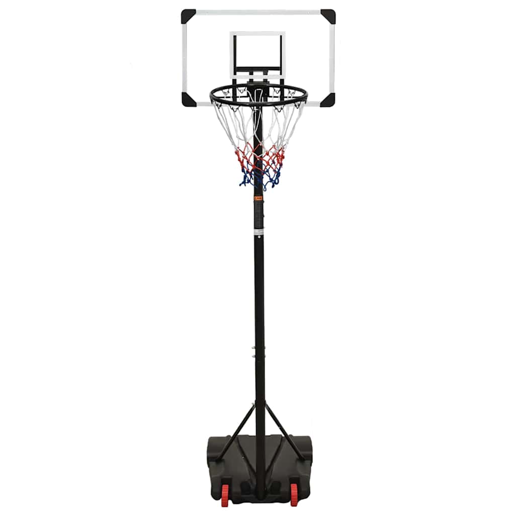 Basketbalstandaard 216-250 Cm Polycarbonaat Transparant