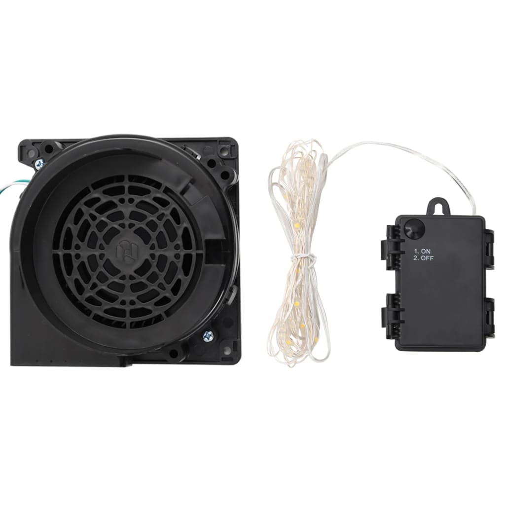 Kerstman Met Led-Verlichting Opblaasbaar