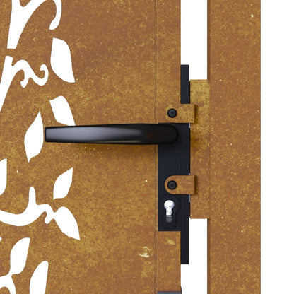 Poort Boomontwerp Cortenstaal