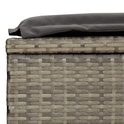 Ligbed 2-Persoons Met Rond Dak 211X112X140 Cm Poly Rattan