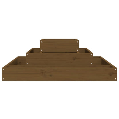 Plantenbak Massief Grenenhout Honingbruin