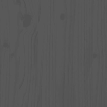 Tuintafel 82,5X82,5X45 Cm Massief Grenenhout Grijs