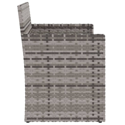 Tuinbank Met Kussens 105 Cm Poly Rattan