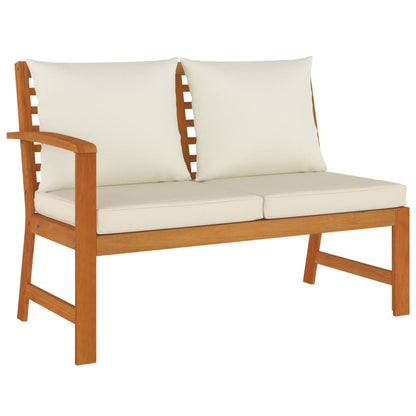 9-Delige Tuinset Met Kussens Massief Acaciahout