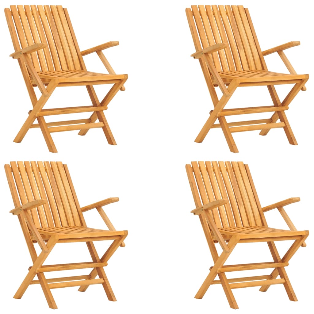 5-Delige Tuinset Massief Teakhout