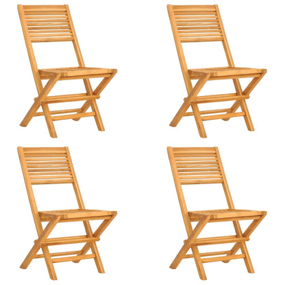 5-Delige Tuinset Massief Teakhout